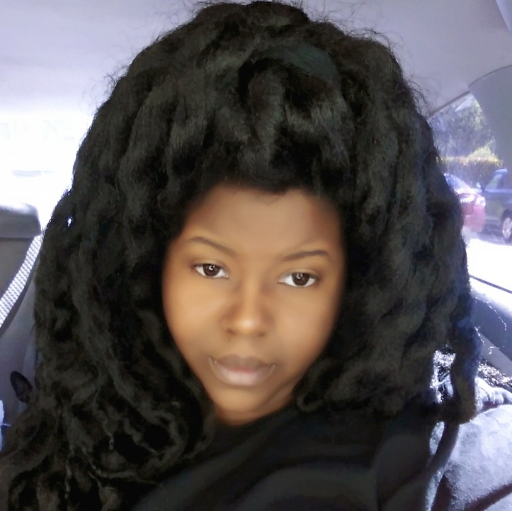 Handmade  dreadlocks frontlace wig